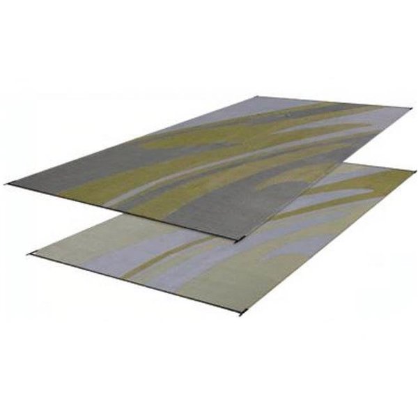 Solid Storage Supplies 8 x 16 in. Mirage Mat - Silver & Gold SO350560